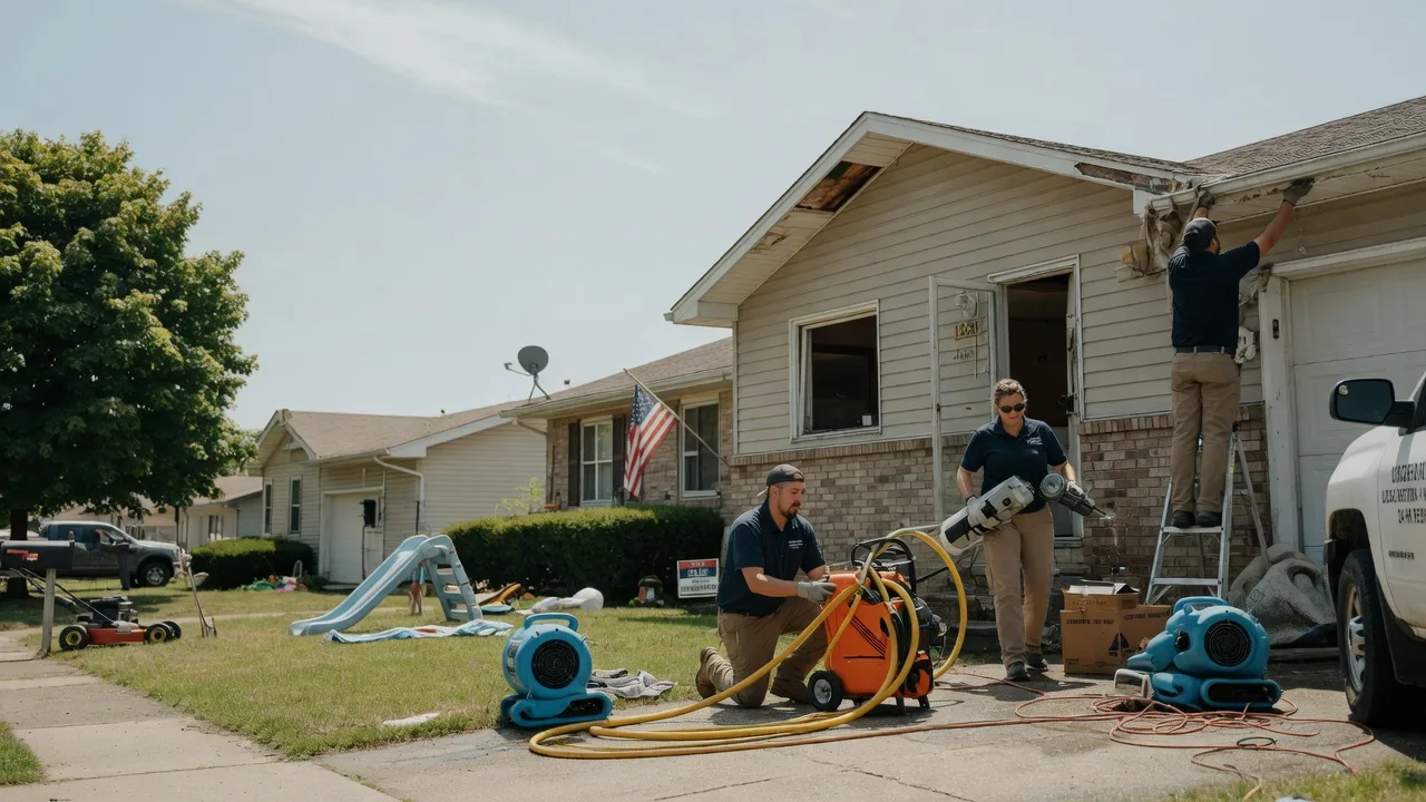 Water Damage Restoration in Danevang, TX near me